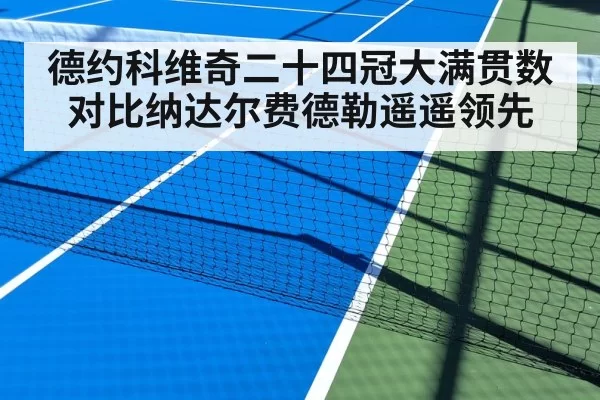 德约科维奇二十四冠大满贯数对比纳达尔费德勒遥遥领先